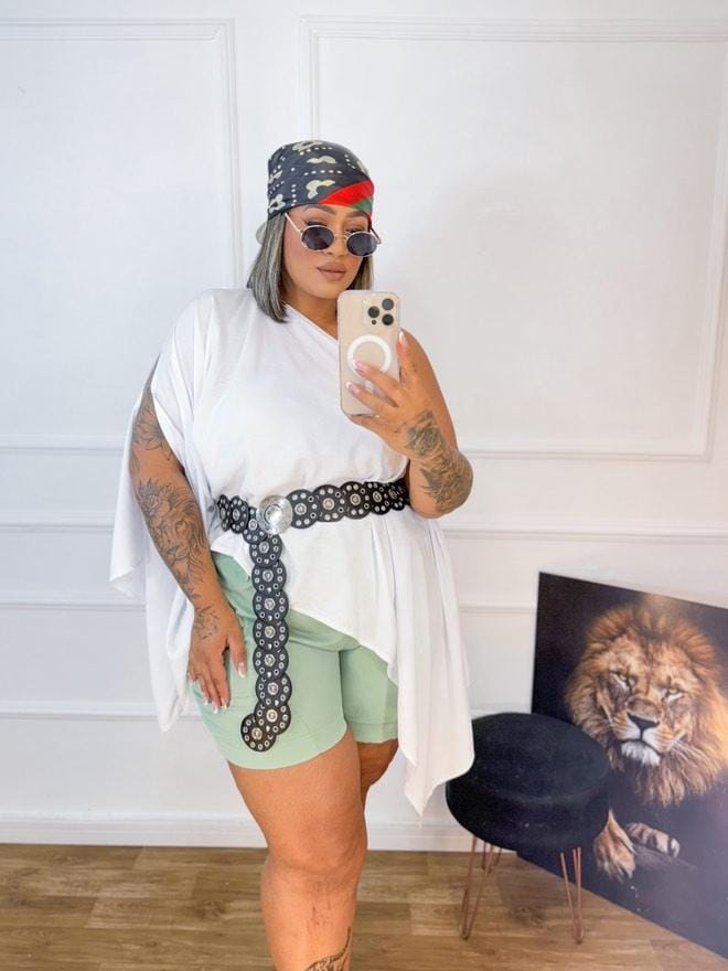 Conjunto de Bata e Top - Isis