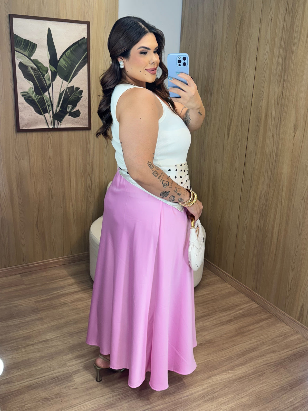 Saia de Cetim - Vitória