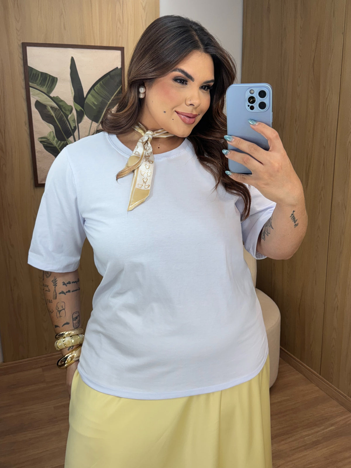 T-Shirt em Algodão - Luane