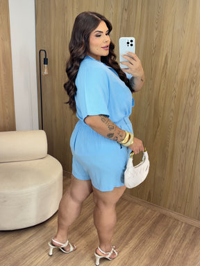 Conjunto de Short em Alfaiataria  - Lorah