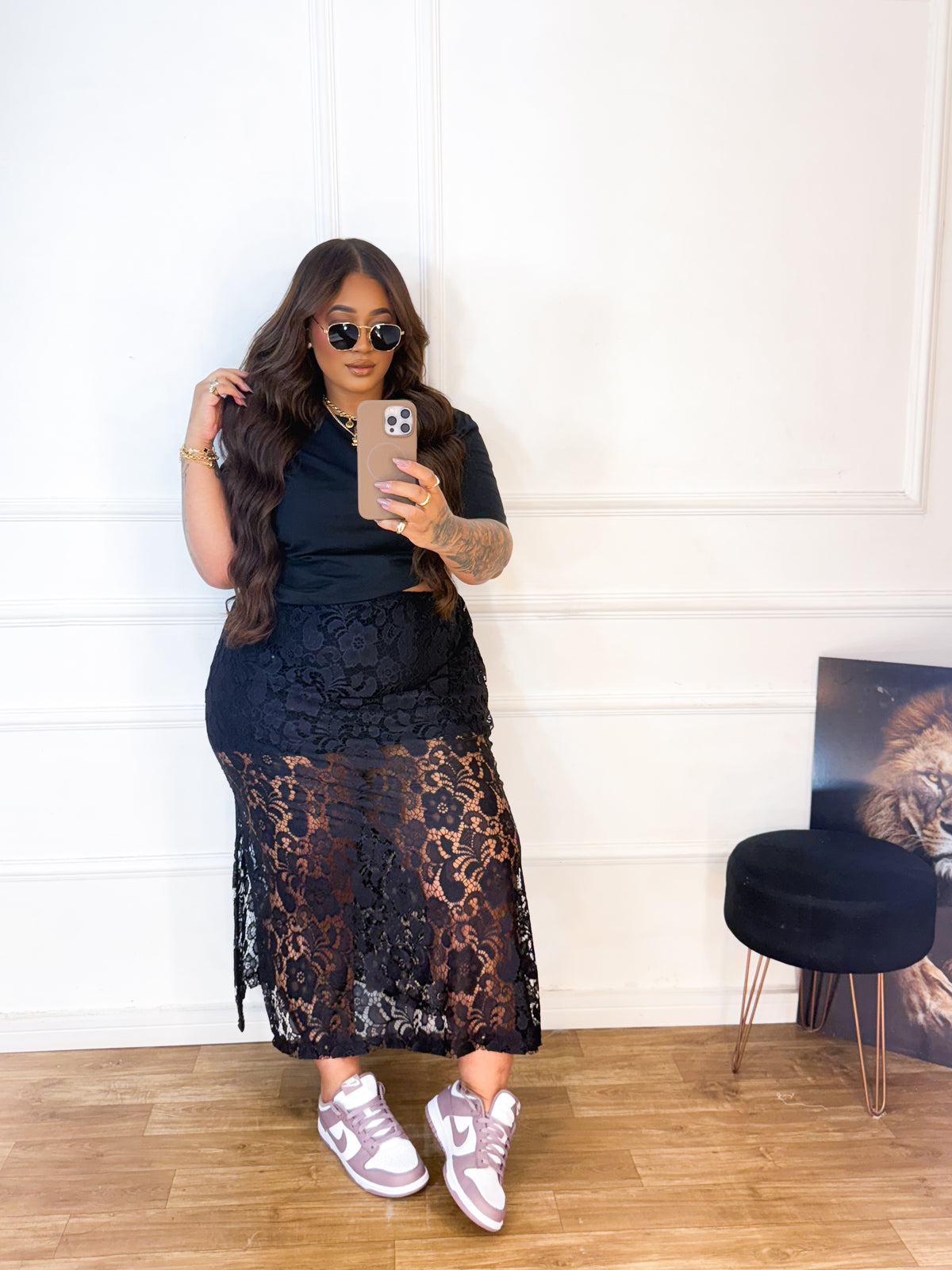 Saia de Renda - Noar